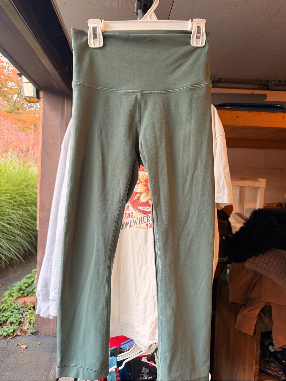 lululemon athletica Olive Green High-Rise Leggings